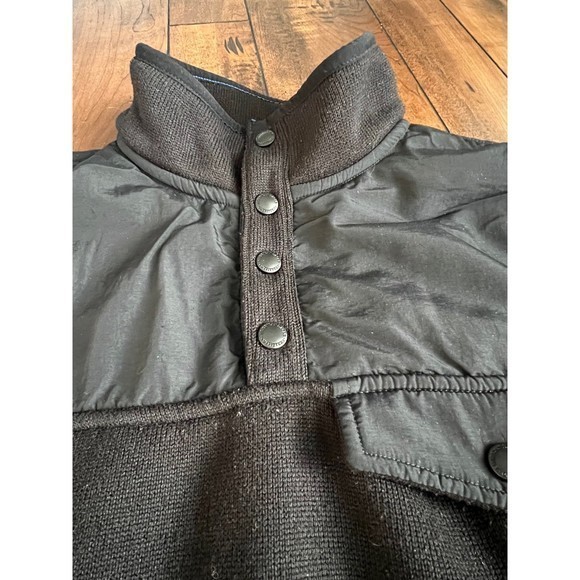 Mens Ameica Eagle Heavy Pullover with Snap Closure - Picture 4 of 9